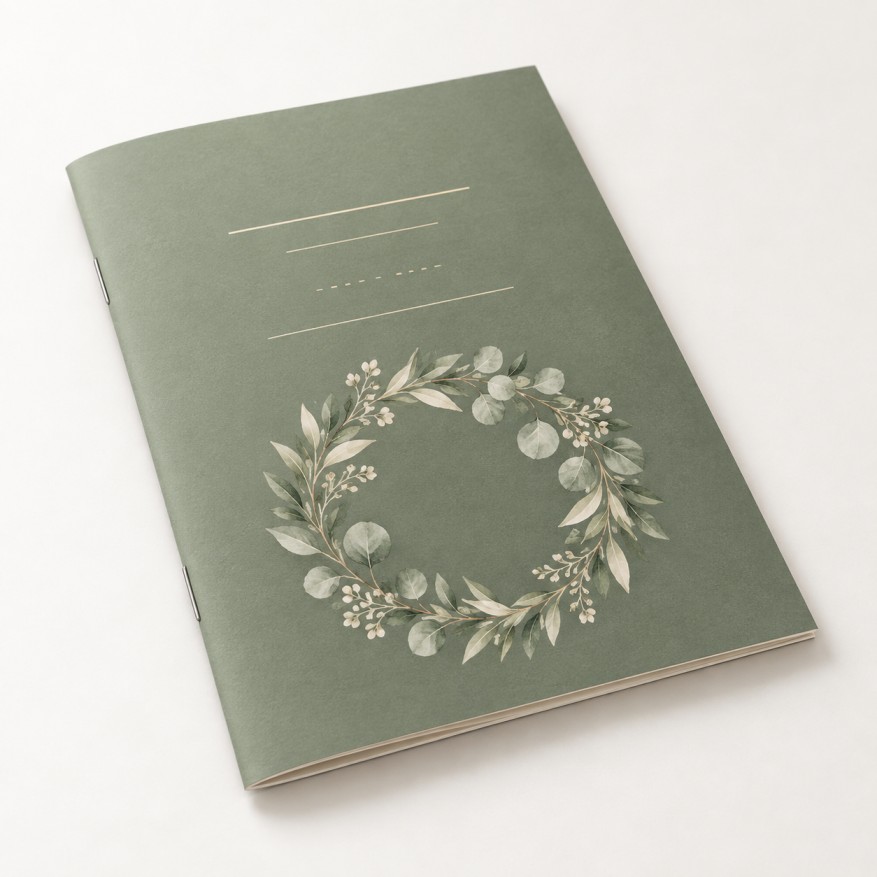 Saddle Stitch binding